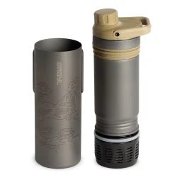 Titanium UltraPress Wasserfilter Trinkflasche