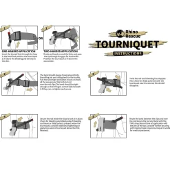 Tourniquet mit Aluminium Knebel