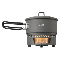 Trockenbrennstoff Kochset 1000 ml Aluminium