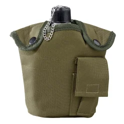 US Feldflasche mit Becher Alu