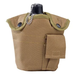 US Feldflasche mit Becher Alu