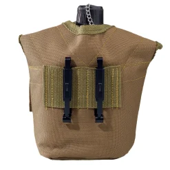 US Feldflasche mit Becher Alu