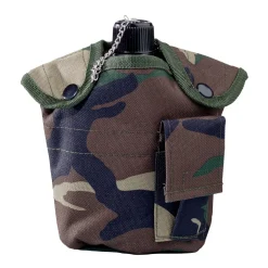 US Feldflasche mit Becher Alu