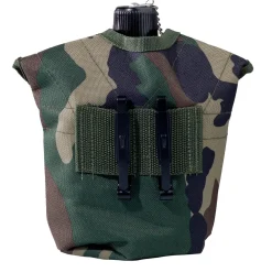US Feldflasche mit Becher Alu