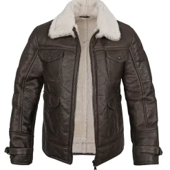 US Navy Bomberjacke A4 Lammfell