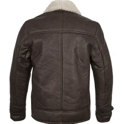 US Navy Bomberjacke A4 Lammfell