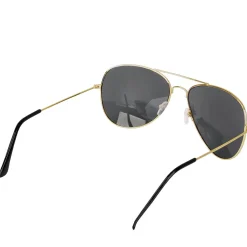 US Pilotenbrille gold m. Etui