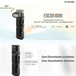 Winkellampe EDC09 - 1600 Lumen