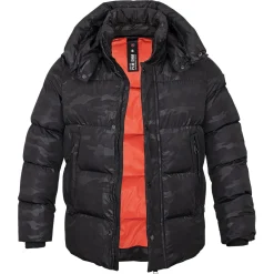 Winterjacke Camo Zip Hood (Sale)
