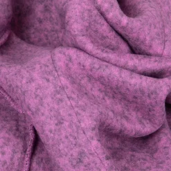 Womens Strickfleece Jacke mit Kapuze