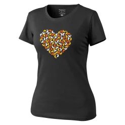 Womens T-Shirt Chameleon Heart