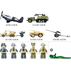 WWII - Das Gefecht - Bausteine Set M38-B0812 (Sale)