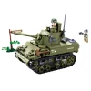 WWII Leichter All. Panzer Bausteine Set M38-B0856 (Sale)